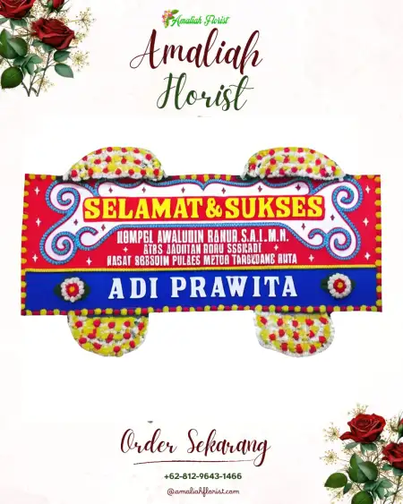 Papan Bunga Ucapan Selamat Suwaloh